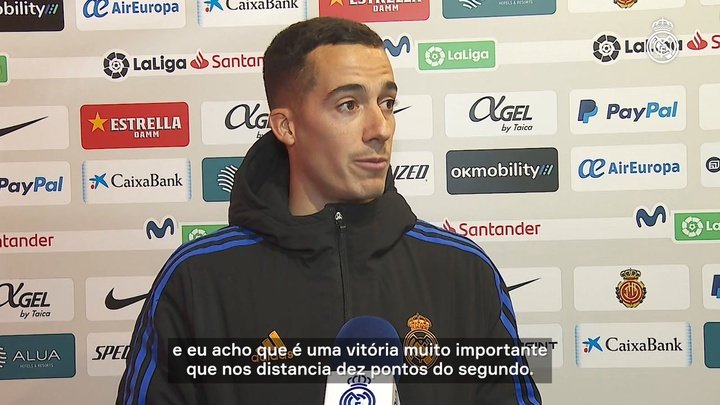 Lucas Vázquez falou após a vitória diante do Mallorca. DUGOUT