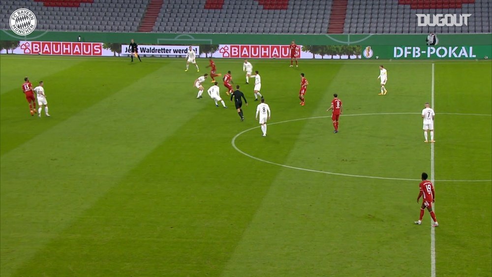 Así fue el estreno como goleador de Choupo-Moting en el Bayern. Dugout