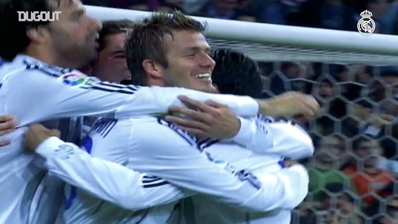 David Beckham não era apenas craque na bola parada. DUGOUT