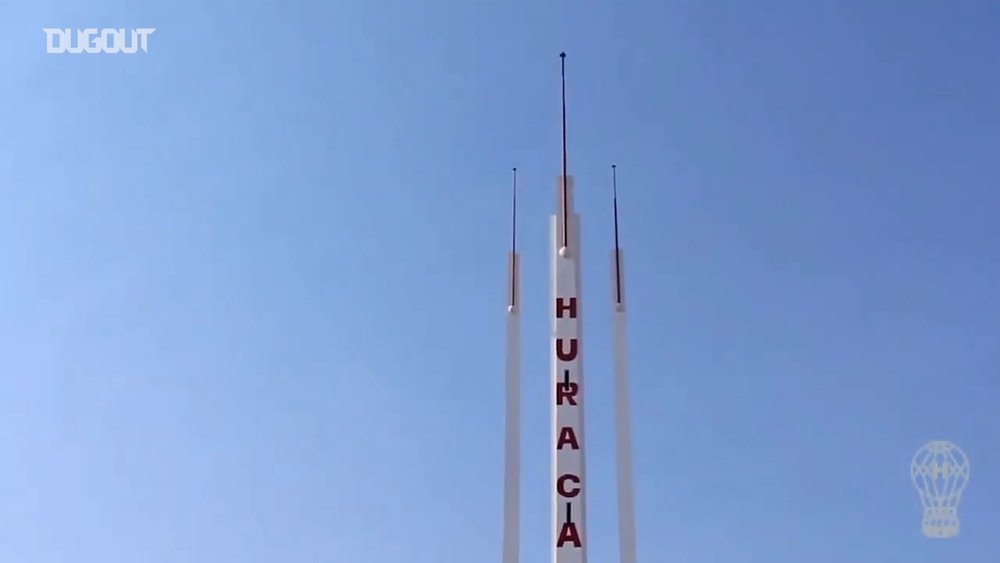 Huracán se estrenó. DUGOUT