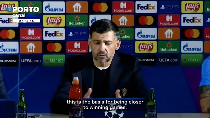 VIDEO: Sergio Conceição praises Porto attitude v AC Milan