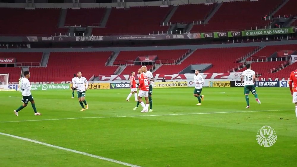 Palmeiras got a late winner as they beat Internacional. DUGOUT