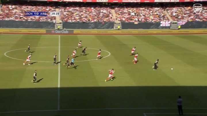 VÍDEO: Com dois gols de Gabriel Jesus, Arsenal vence amistoso