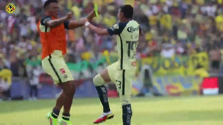 VÍDEO: el gol de Emilio Lara ante Chivas, a pie de campo