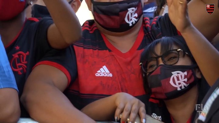 VIDEO: Flamengo’s last training session ahead of Defensa y Justicia clash