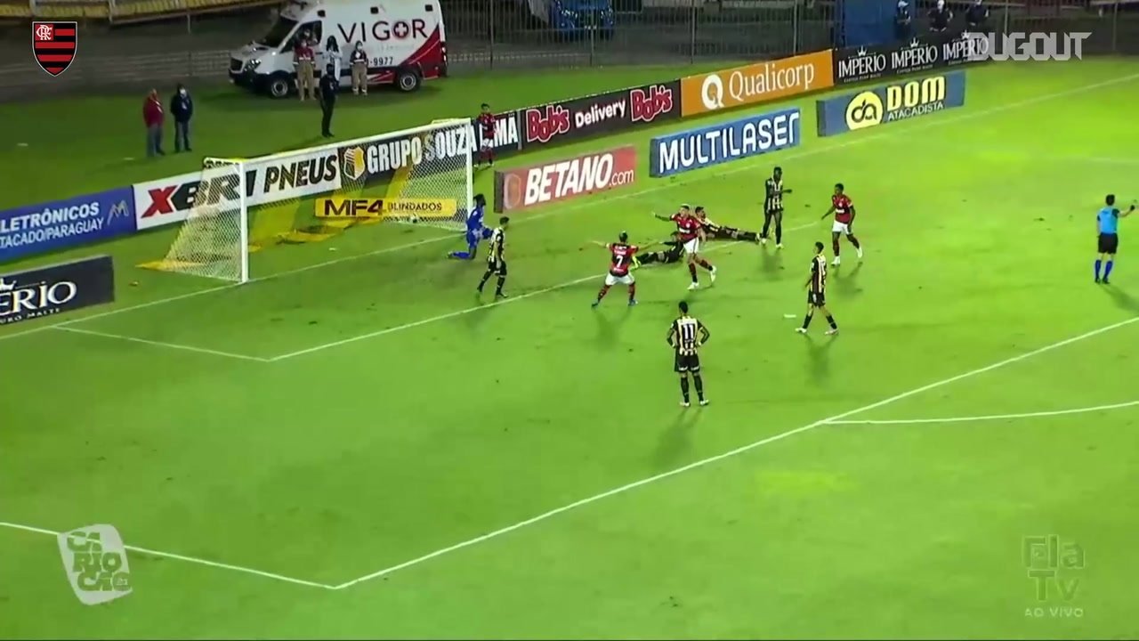 Flamengo got an easy 0-3 win at Volta Redonda in the Carioca Championship semis. DUGOUT