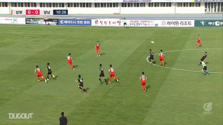 VIDEO: Gangwon and Seongnam share spoils in K-League