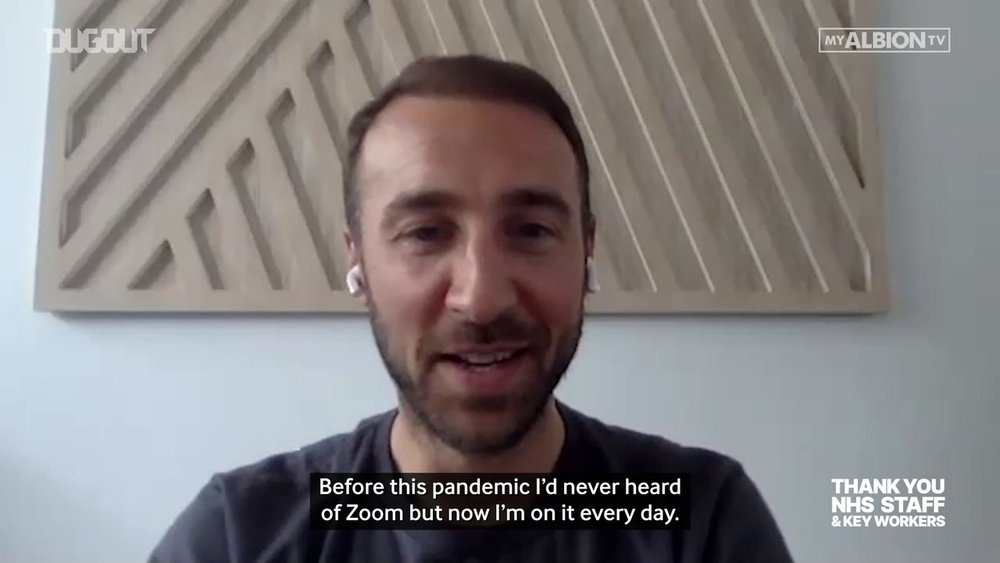 VIDEO: Brighton striker Glenn Murray on missing his team-mates. DUGOUT
