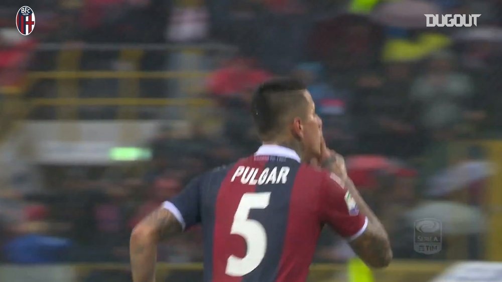 Erik Pulgar gave Bologna the three points over Sassuolo back in 2018. DUGOUT