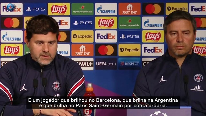 Pochettino diz que Messi está ‘totalmente adaptado’ ao Paris Saint-Germain