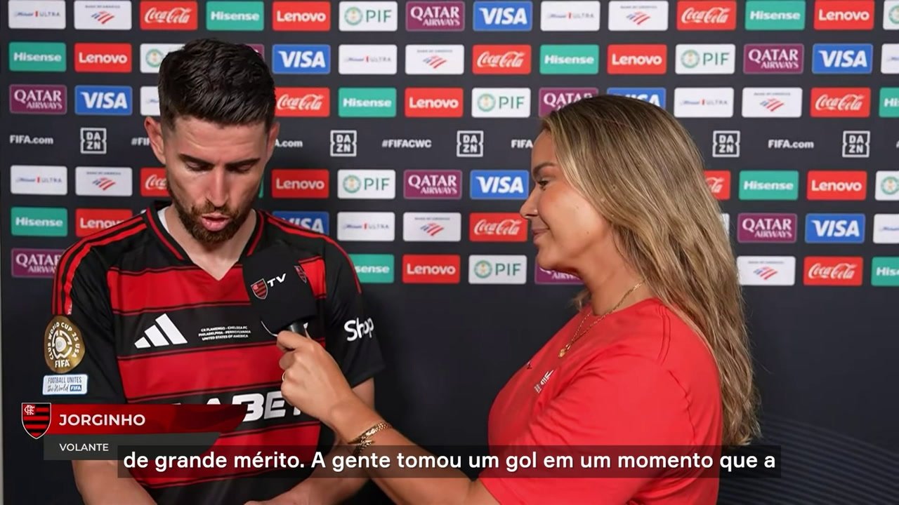 O jogador do Flamengo falou sobre vencer sua ex-equipe de virada na segunda rodada da Copa do Mundo de Clubes.