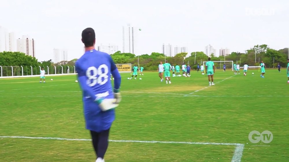 VIDEO: Goiás' training session. DUGOUT