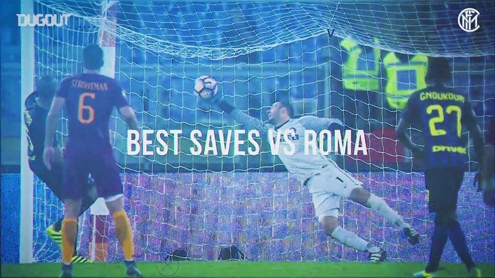 VIDEO: Samir Handanovič's best saves at Roma
