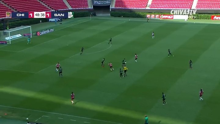 VÍDEO: la gran jugada de Chivas Femenil contra Santos