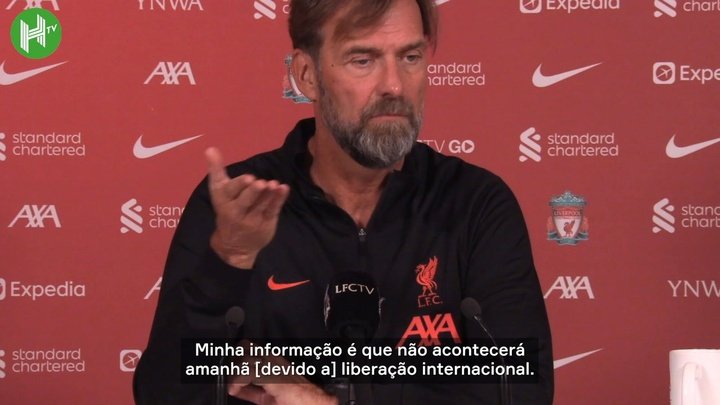 Klopp explica motivos para contratação do brasileiro Arthur no Liverpool