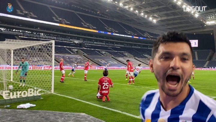 VÍDEO: Toni Martínez decide no último minuto para o Porto contra o Santa Clara