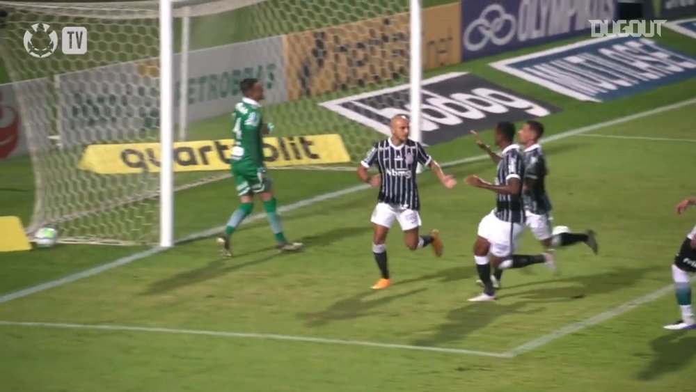 Corinthians won 0-1 at Coritiba in the Brasileirao. DUGOUT