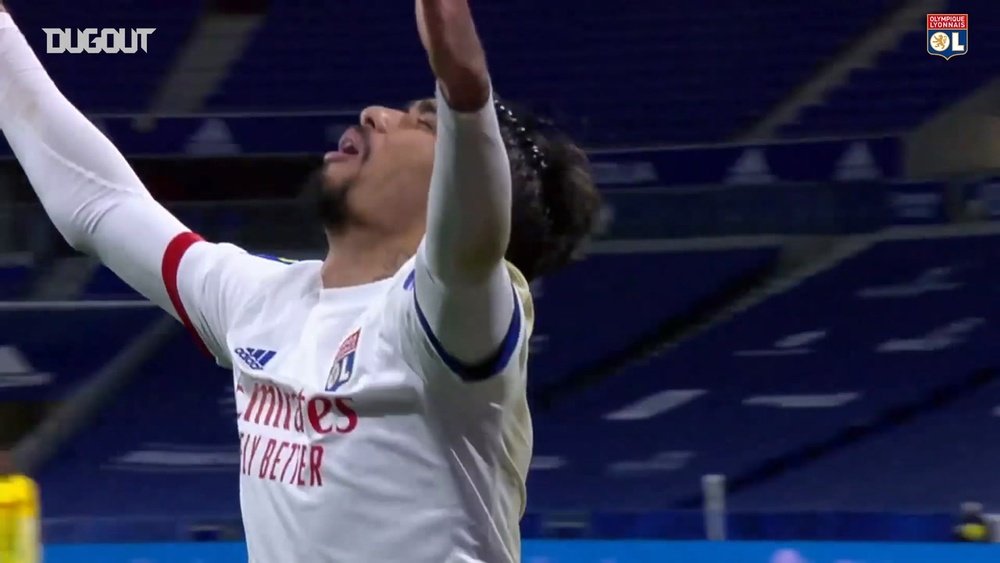 Lucas Paqueta got his first Lyon goal back in December. DUGOUT