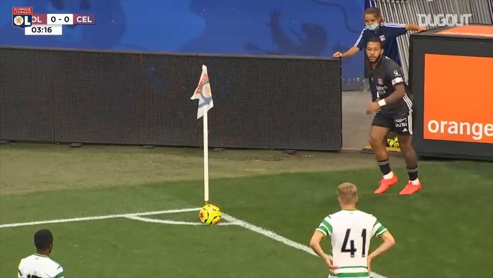 Lyon beat Celtic 2-1. DUGOUT