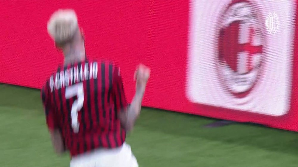 Le meilleur de Samu Castillejo au Milan AC .dugout