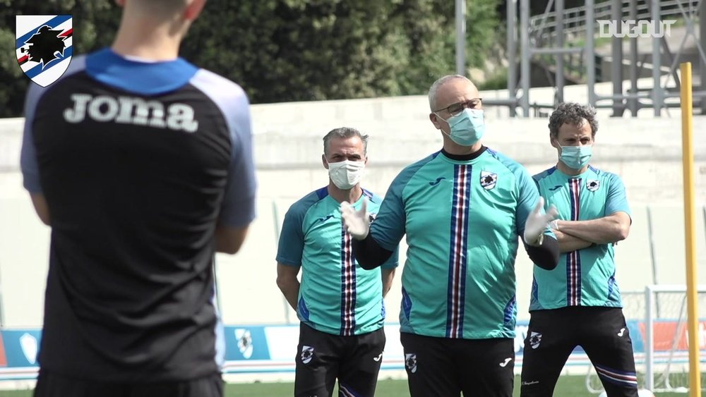VIDEO: Sampdoria return to training. DUGOUT