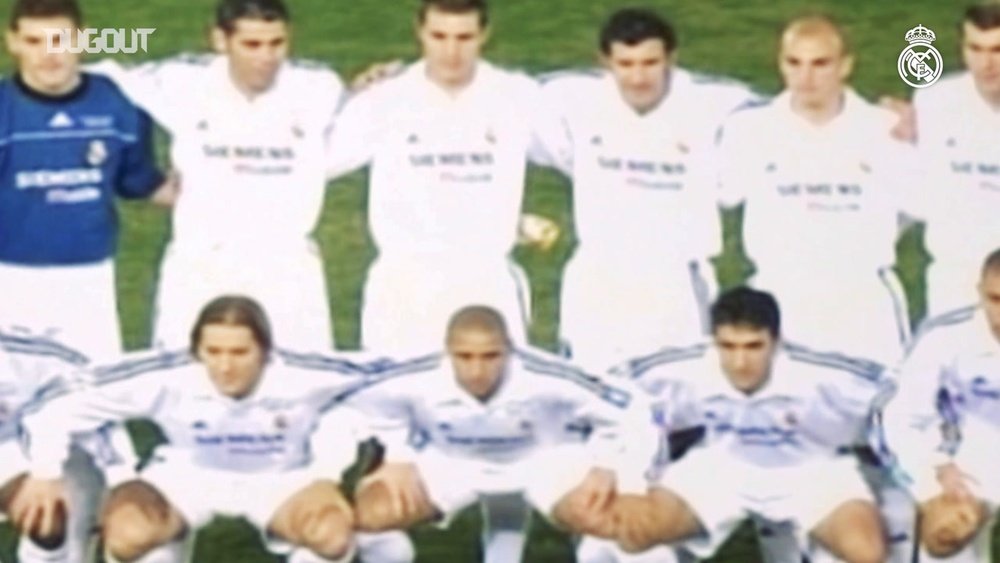 Real Madrid's Intercontinental Cup title vs Olimpia de Asunción. DUGOUT