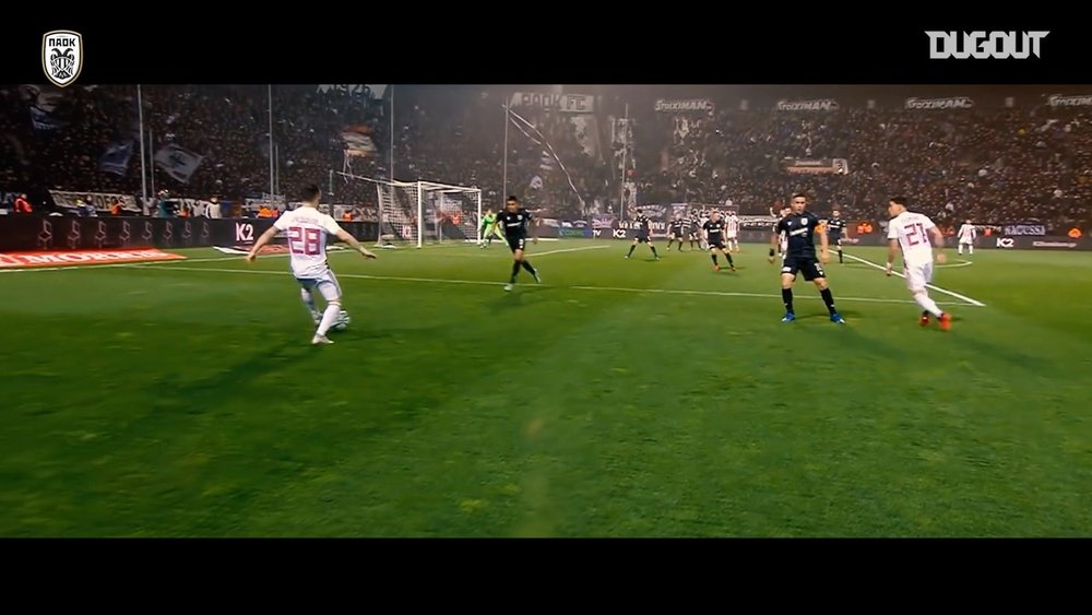 PAOK went on to beat Olympiacos. DUGOUT