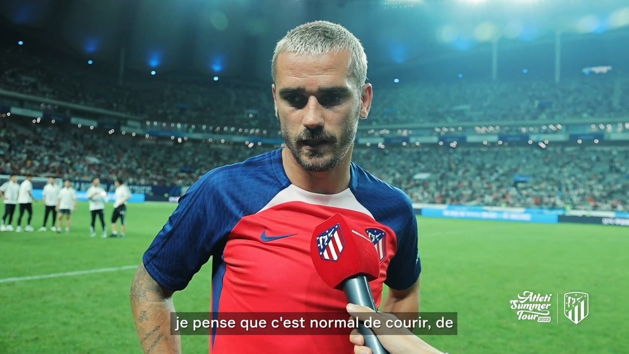 VIDÉO : Les mots de Griezmann à Séoul