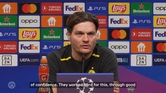Borussia Dortmund’s coach Edin Terzic claimed his side need 