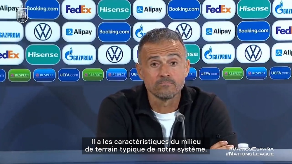 Luis Enrique déjà fan de Gavi. Dugout