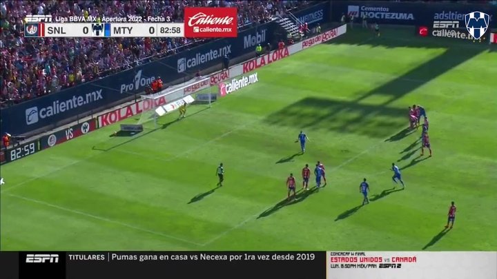 Monterrey venció por la mínima a Atlético San Luis. DUGOUT