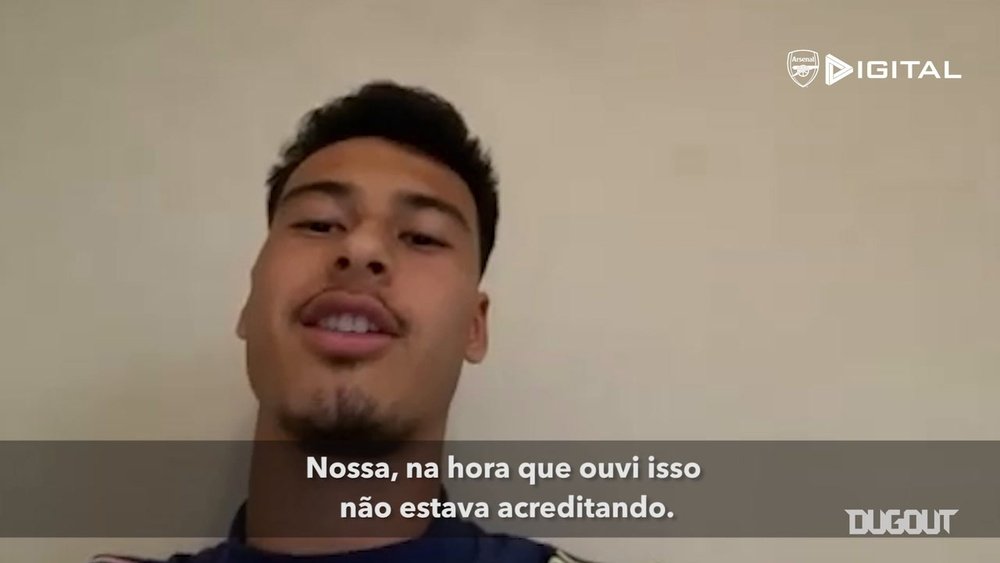 Martinelli reagiu a comparação com Ronaldo Nazário e exaltou parceria de David Luiz. DUGOUT