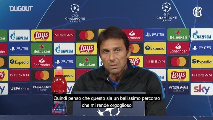 VIDEO: le parole di Conte prima del debutto in Champions