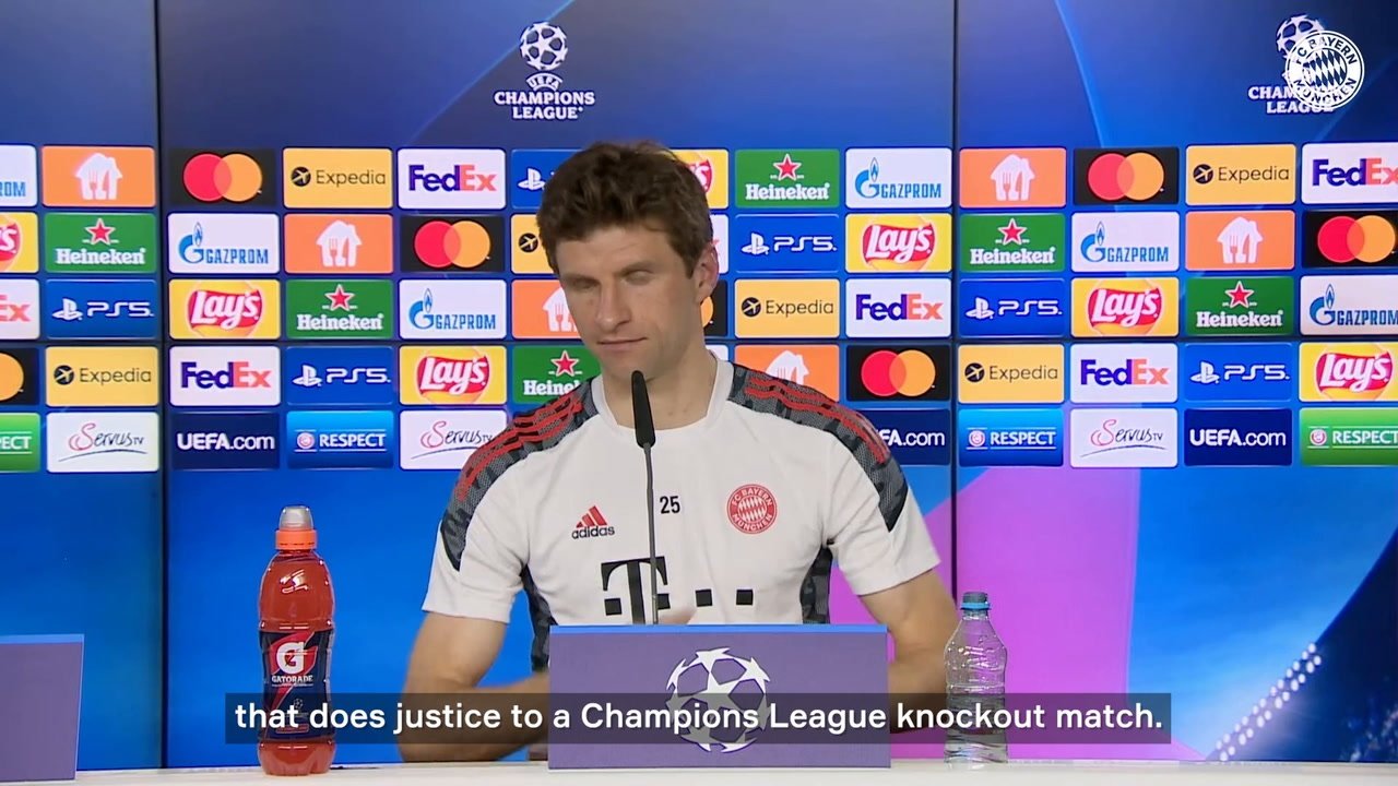 VIDEO: Müller on CL clash v Salzburg: 'We want to make our mark in first leg'