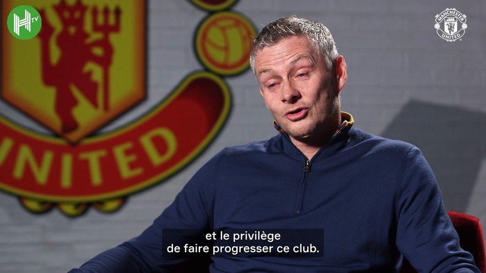 Ole Gunnar Solskjær donne son dernier interview à Manchester United. DUGOUT