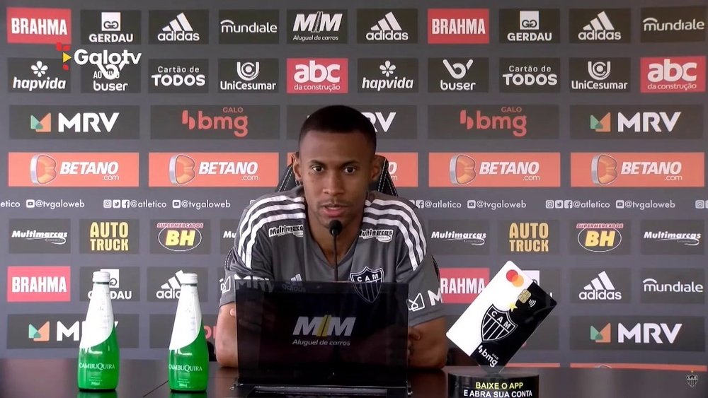 Entrevista a Ademir, atacante do Atlético Mineiro.Dugout