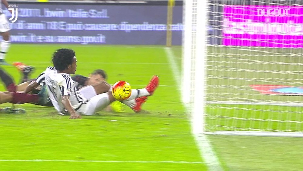 Juan Cuadrado gave Juventus three points versus Torino at the Allianz Stadium. DUGOUT