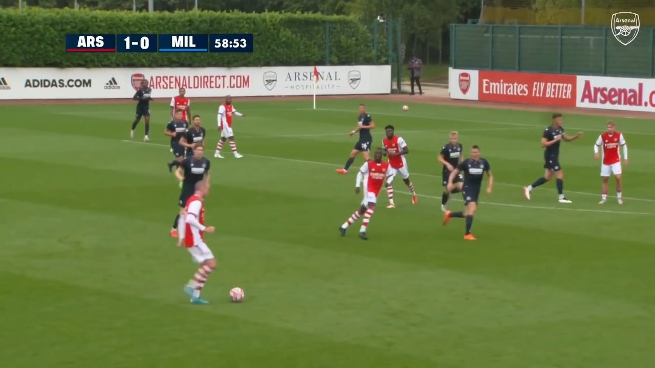 VIDEO: Alexandre Lacazette scores in friendly win v Millwall