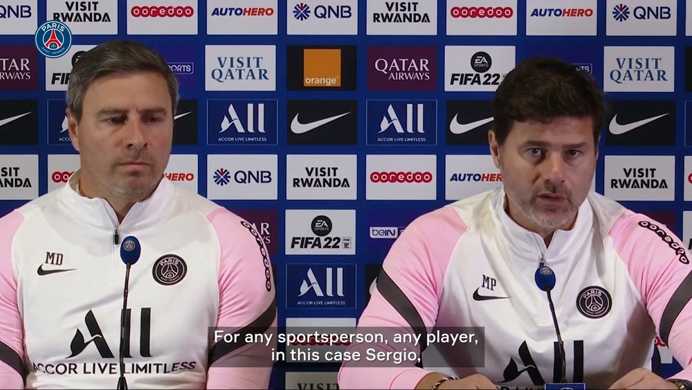 Pochettino speaks on Sergio Ramos' situation. DUGOUT