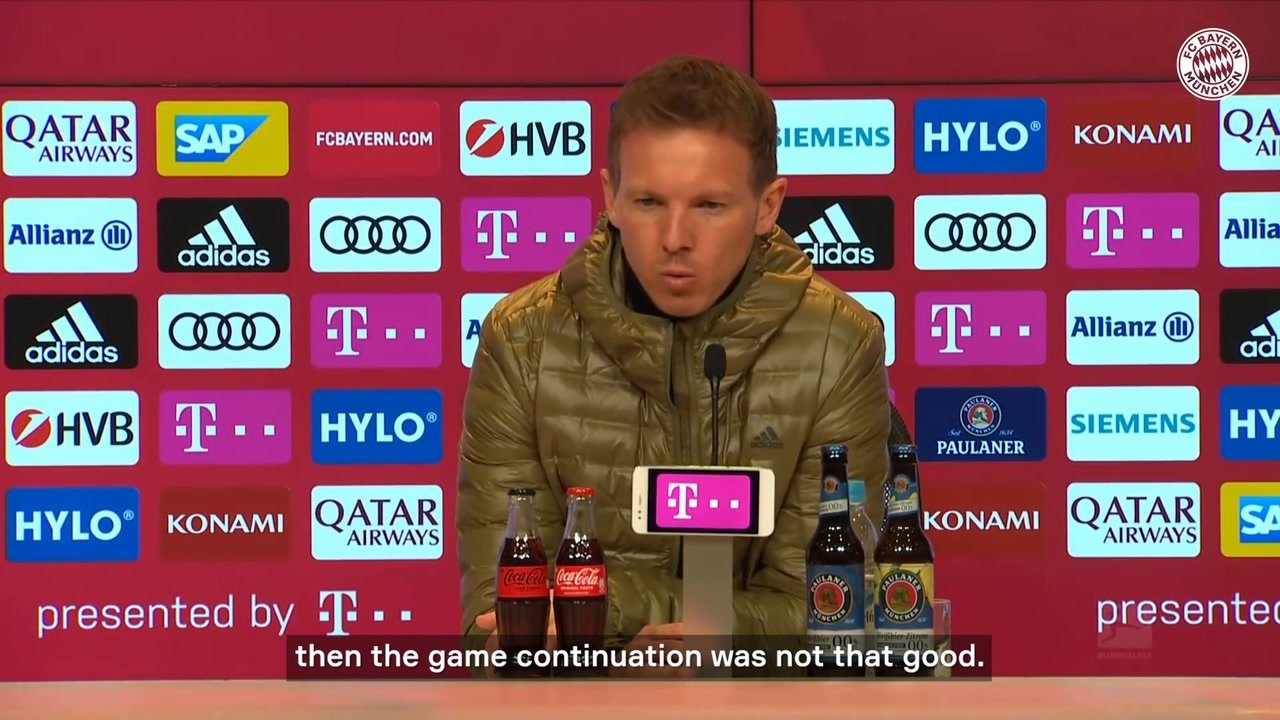 VIDEO: 'In the end it was deserved' - Nagelsmann