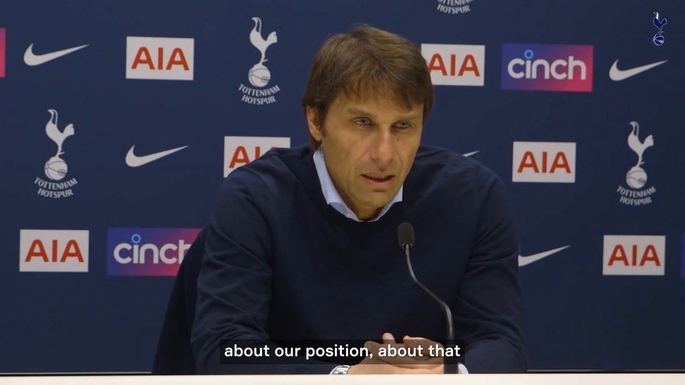 Conte's pre match ahead of Brighton. DUGOUT