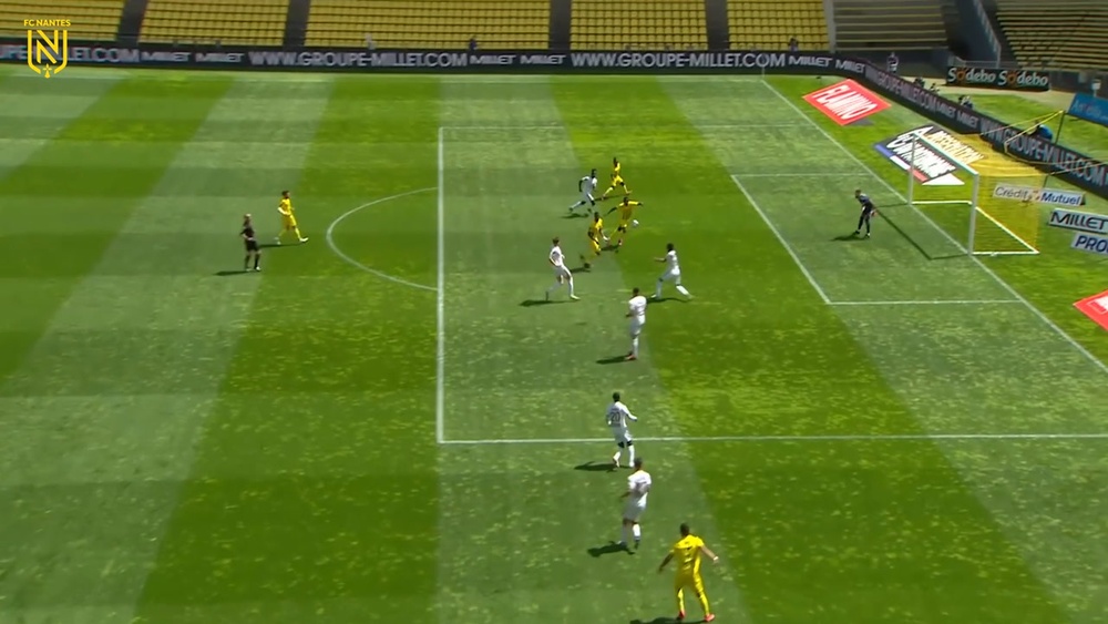 VIDÉO : la victoire de Nantes contre Bordeaux en mai 2021. Dugout