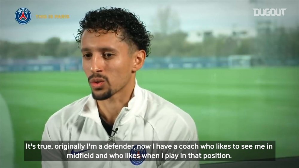 Marquinhos spoke in the interview. DUGOUT
