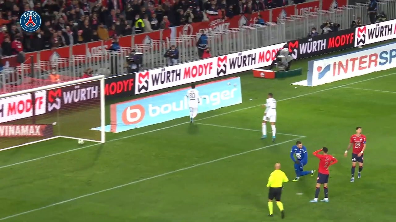 VÍDEO: el tanto de Messi en la goleada del PSG al Lille