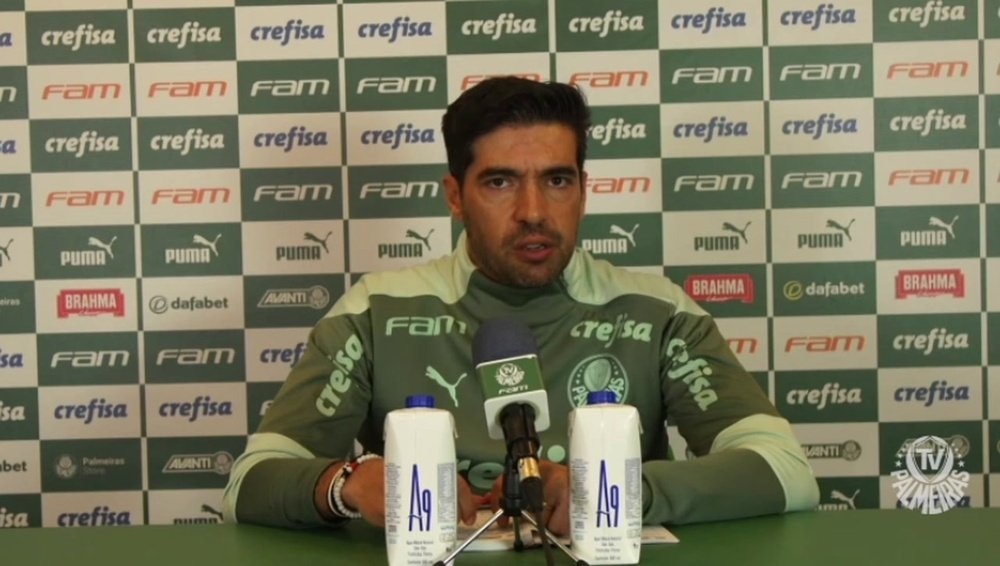 Abel Ferreira elogia torcida do Palmeiras.