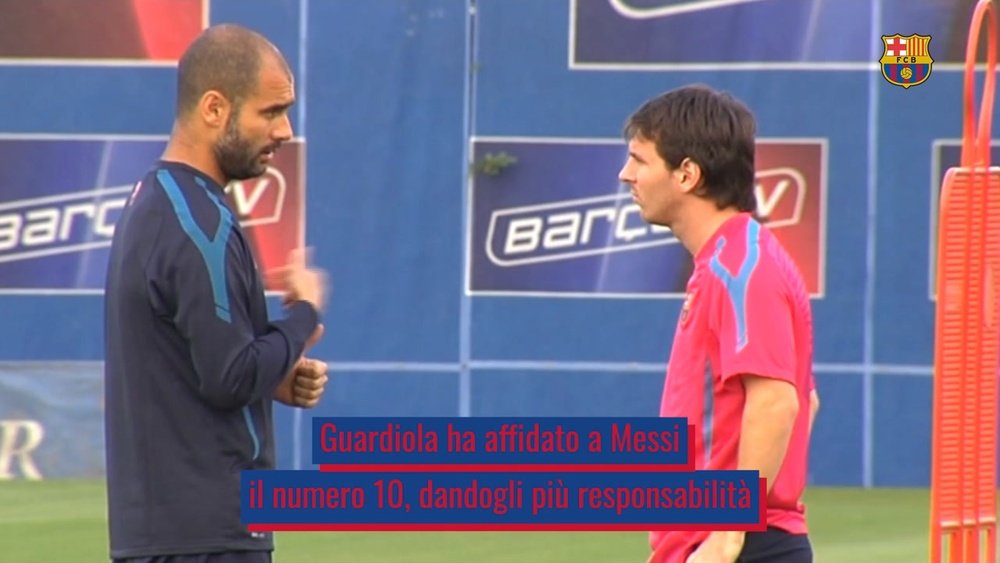 L'impatto di Pep sulla carriera calcistica di Messi. Dugout