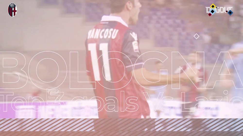 Bologna's top three goals away to Lazio. DUGOUT