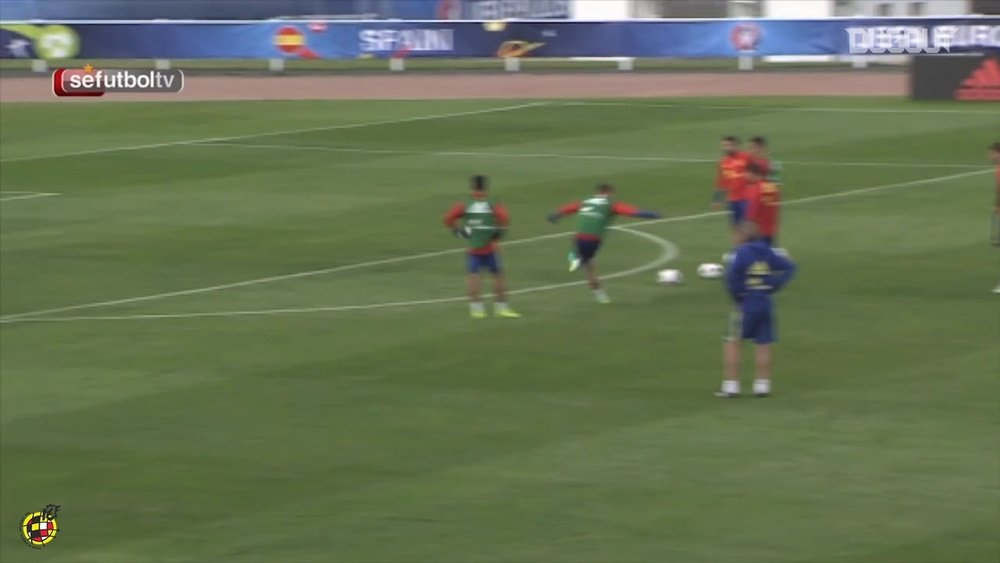 VIDEO: David De Gea’s impressive saves in training with Spain. DUGOUT