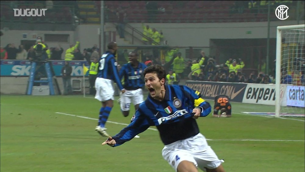 Il meglio di Zanetti con l'Inter. Dugout