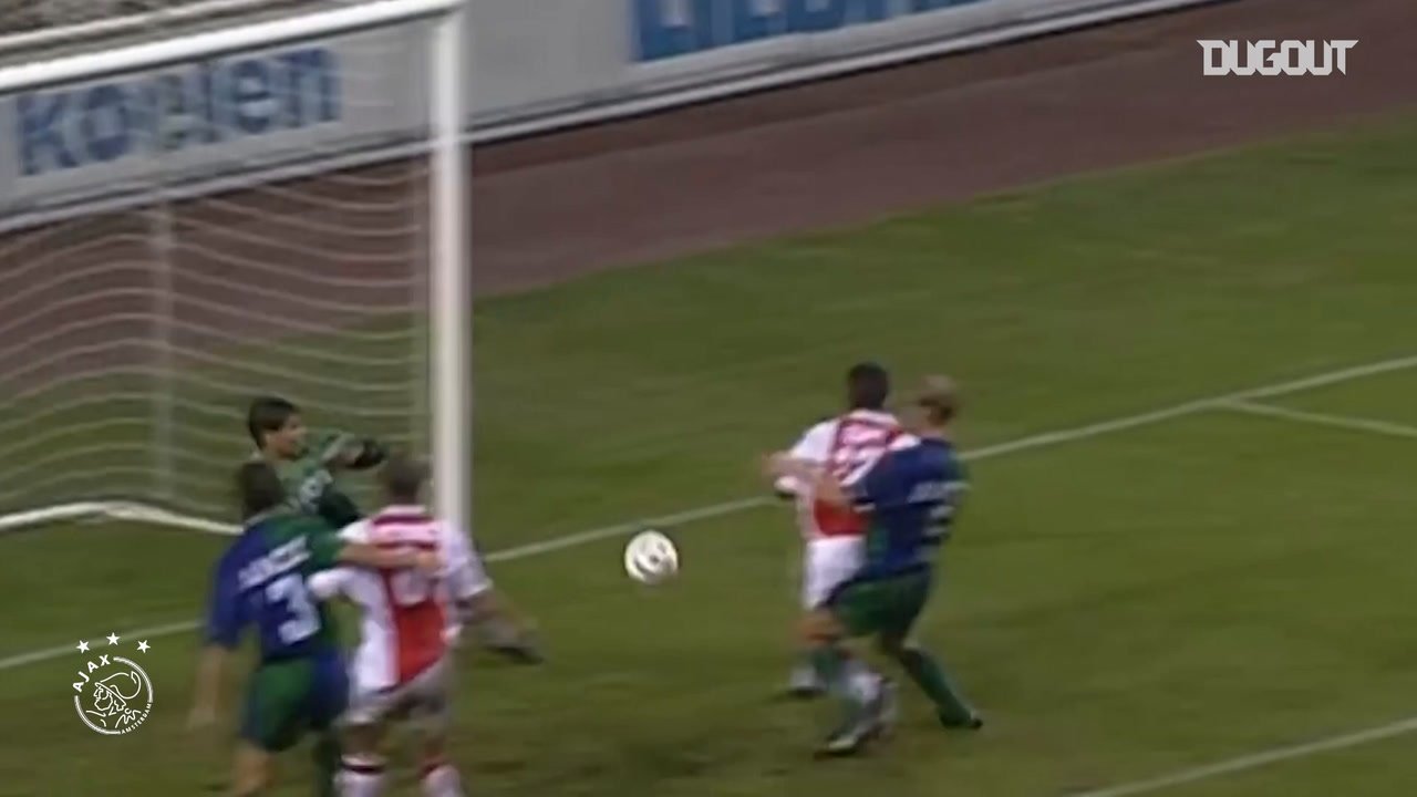 Benni McCarthy scored 23 goals in 50 Ajax appearances. DUGOUT